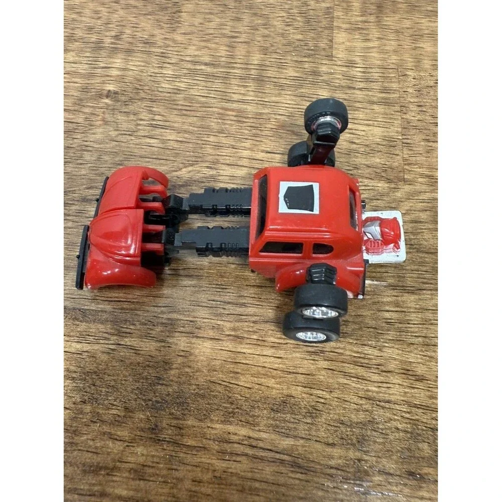 Transformers Mini-Car Red Bumblebee Figure Takara Vintage 1983